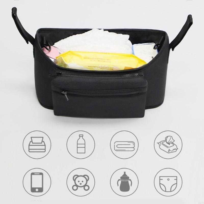 Baby Products Organiser - 大容量ベビーカーバッグベビーカーオーガナイザーケースポーチベビー用品収納用