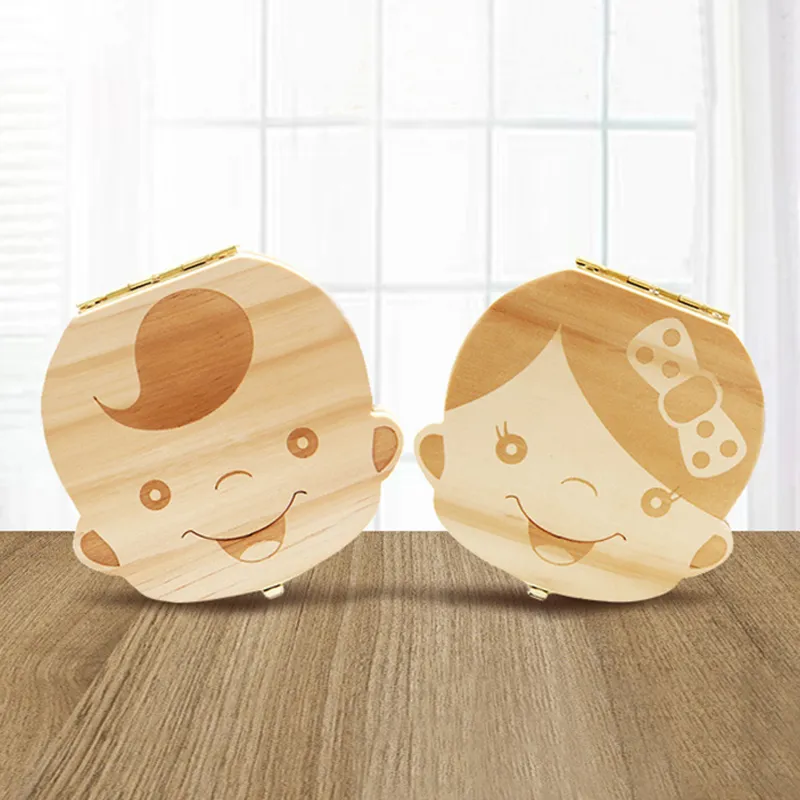 子供のための木製の牛乳歯オーガナイザー、赤ちゃんの歯の箱、ス - Baby Products Storage Box のレビューと価格
