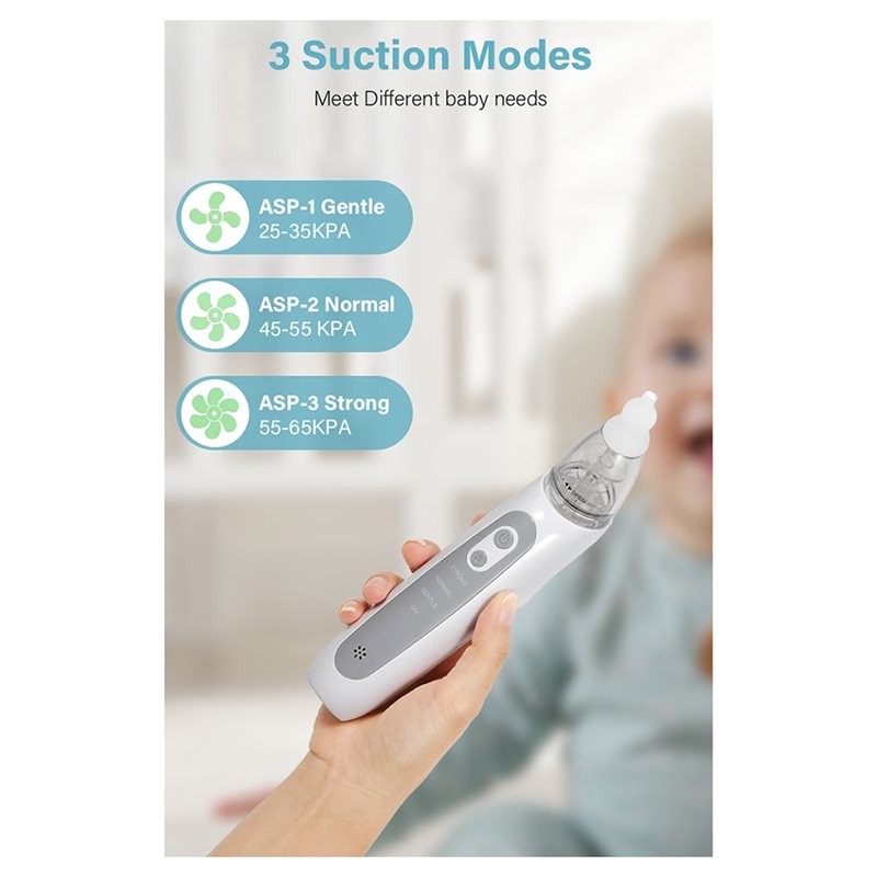 B89B-ベビー電動鼻吸い器 新生児用鼻吸い器 充電式 鼻詰 - Nasal Aspirator のレビューと価格