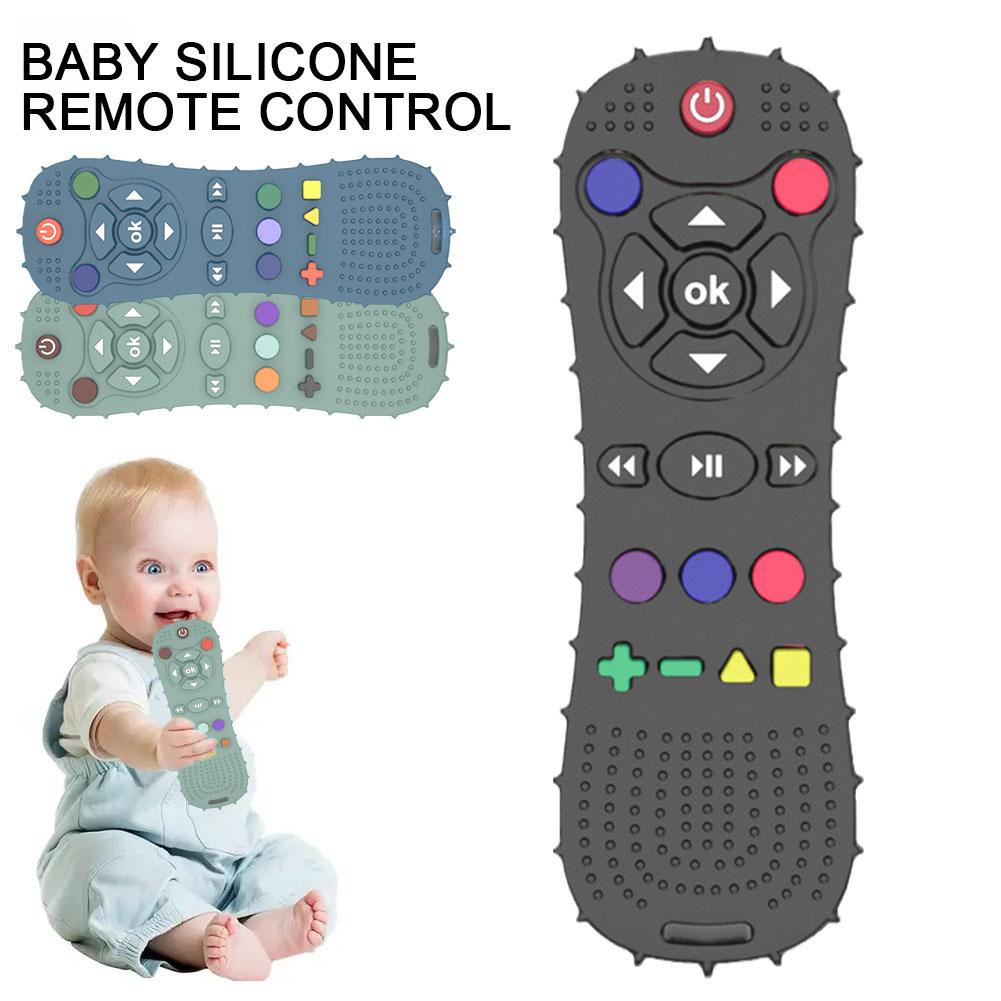 ベビーシリコンリモコン型歯固め、赤ちゃんの手を噛むのを防ぐ歯 - Baby Products Natural のレビューと価格