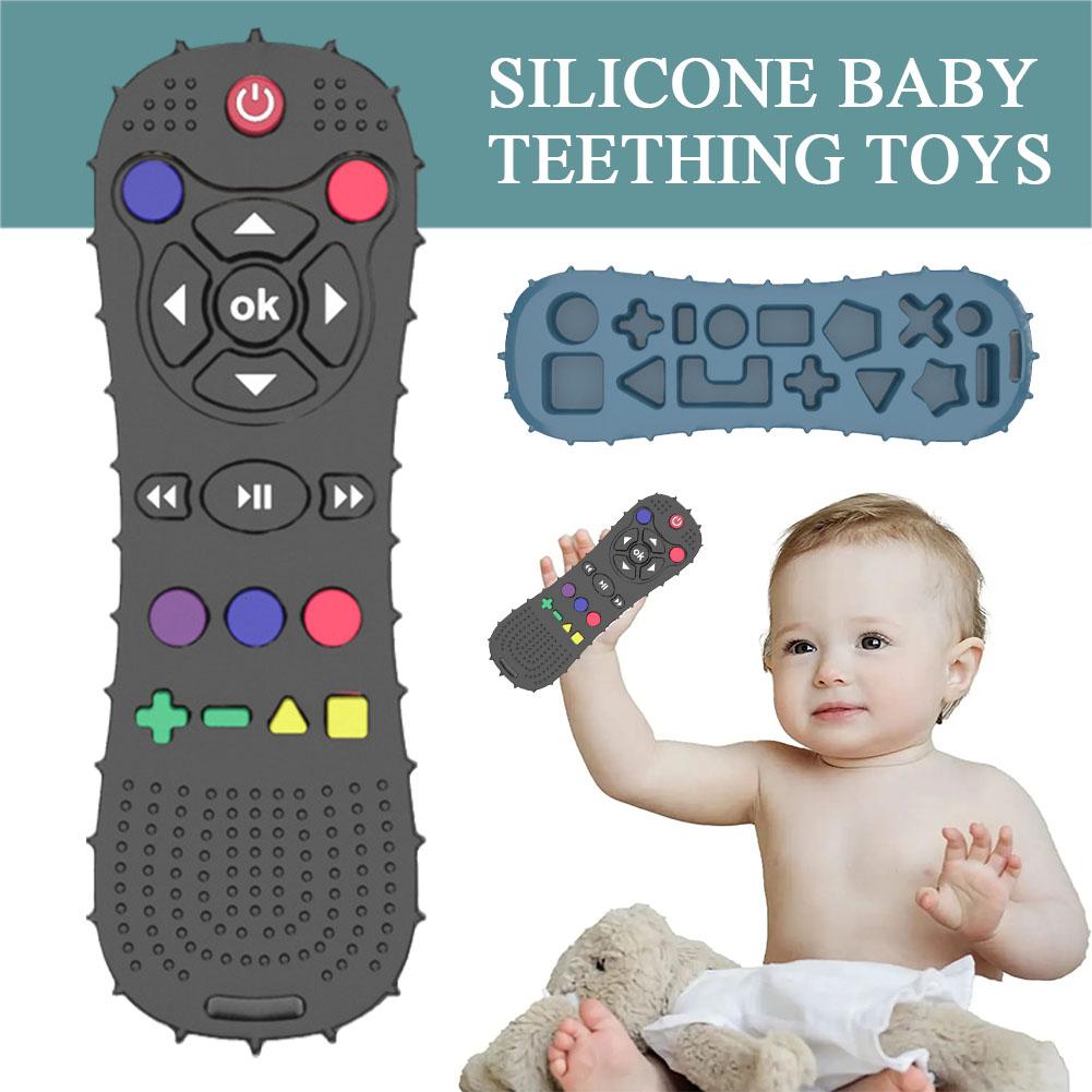 ベビーシリコンリモコン型歯固め、赤ちゃんの手を噛むのを防ぐ歯 - Baby Products Natural のレビューと価格