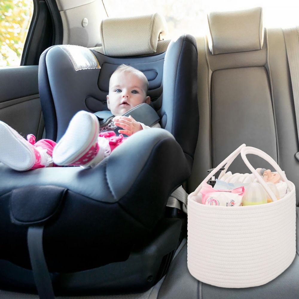 大容量ベビーおむつオーガナイザー綿ロープポータブルおむつ収納 - Baby Products Organiser のレビューと価格