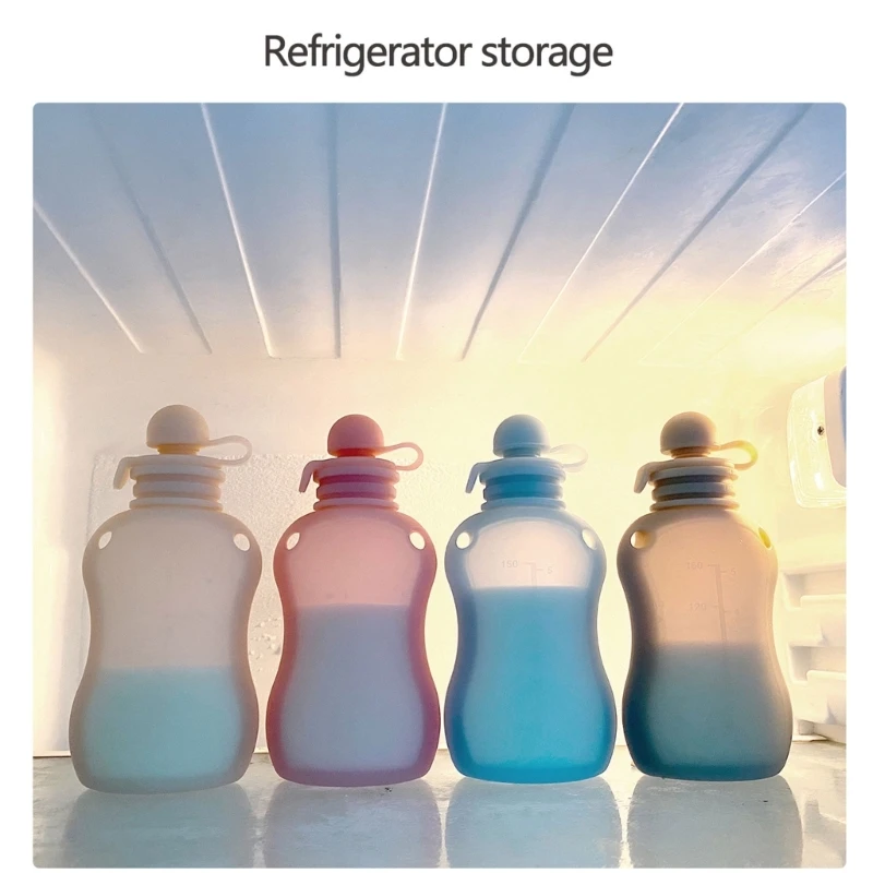 詰め替え可能なベビーバッグ,150ml,シリコン,ミルク,コ - Baby Products Organiser のレビューと価格