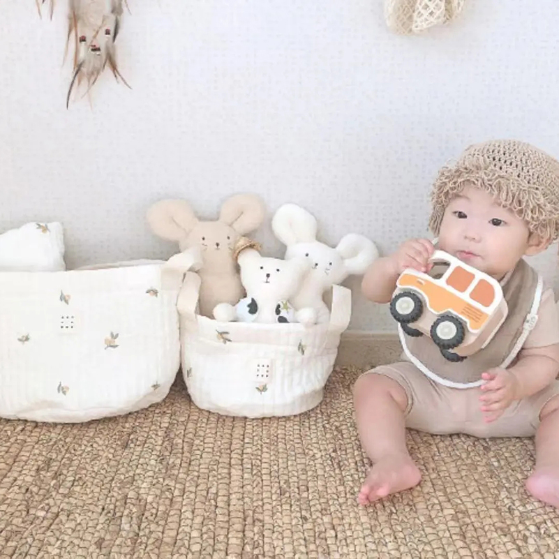 かわいいクマの刺繍が施されたベビーバッグ,おむつオーガナイザ - Diaper Bag Backpack のレビューと価格