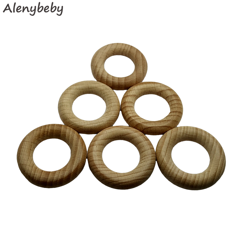木製の歯がためリング,40mm,木のリング,赤ちゃんの歯が生 - Baby Products Natural のレビューと価格