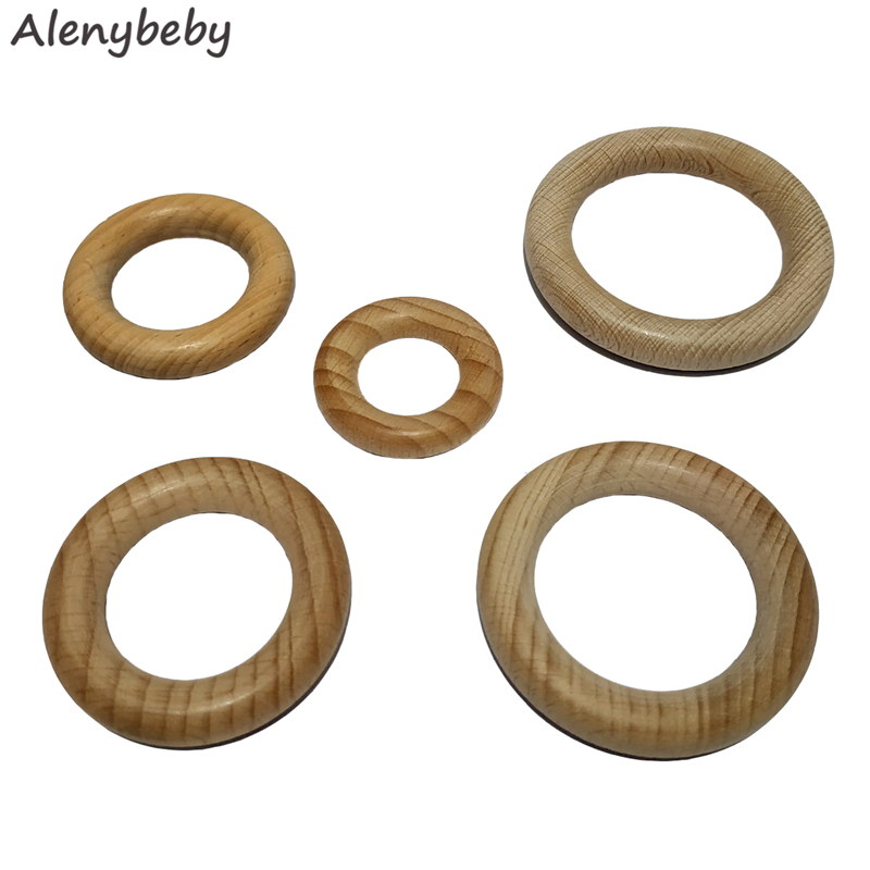 木製の歯がためリング,40mm,木のリング,赤ちゃんの歯が生 - Baby Products Natural のレビューと価格