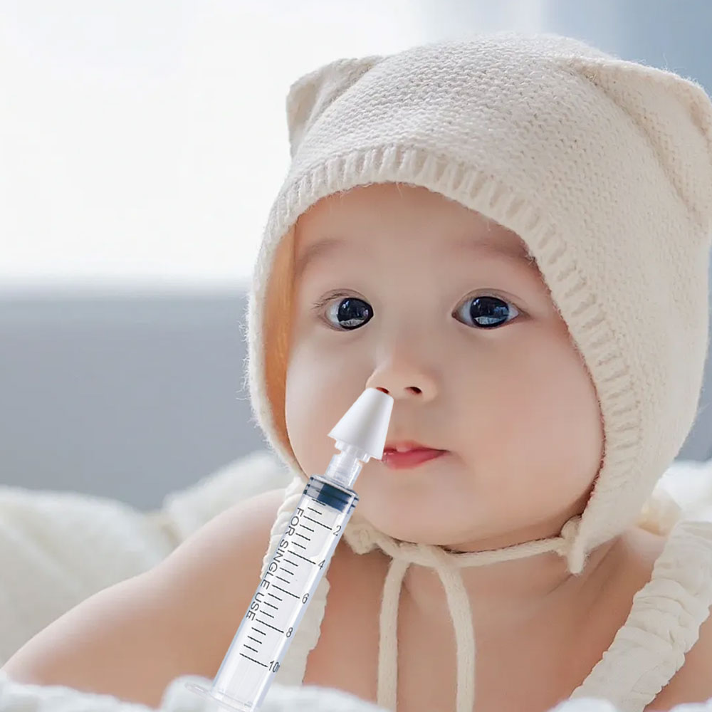 針管型シリコン製ベビー鼻吸い器、スプレーチップ付き、携帯用ク - Nasal Aspirator のレビューと価格