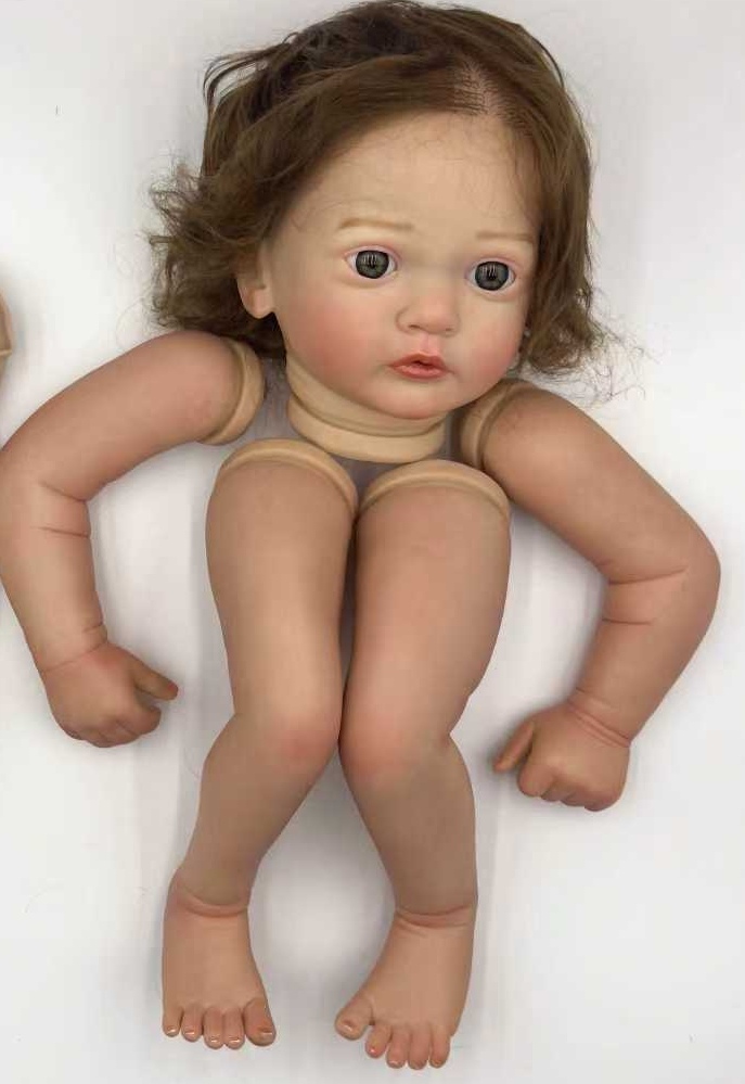 NPK 24インチ アヤナ リアルな未完成のリボーンドールキ - Baby Products For Curly Hair のレビューと価格
