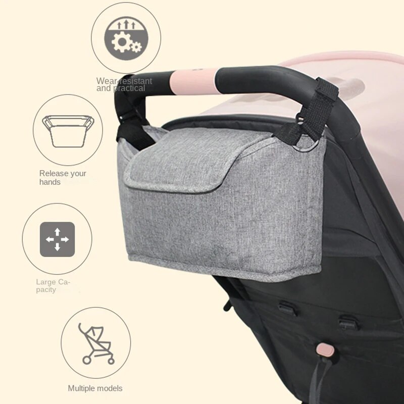 ベビーカー用大容量バッグ,ママ用おむつバッグ,ハンドル付き収 - Diaper Bag Backpack のレビューと価格