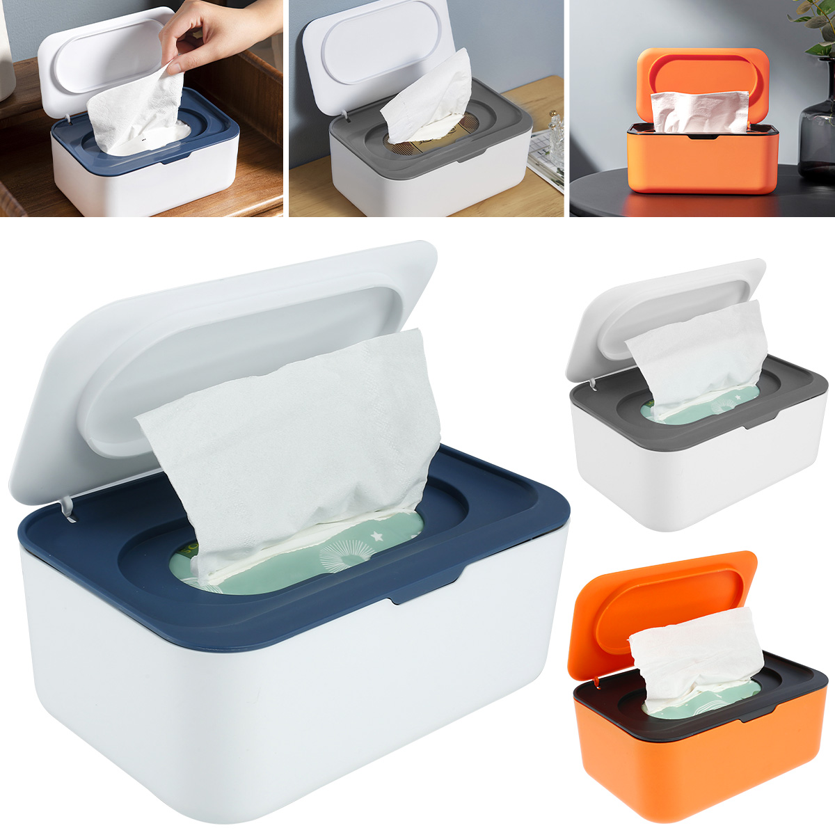 ウェットティッシュボックスペーパーディスペンサーポータブル蓋 - Baby Products Storage Box のレビューと価格
