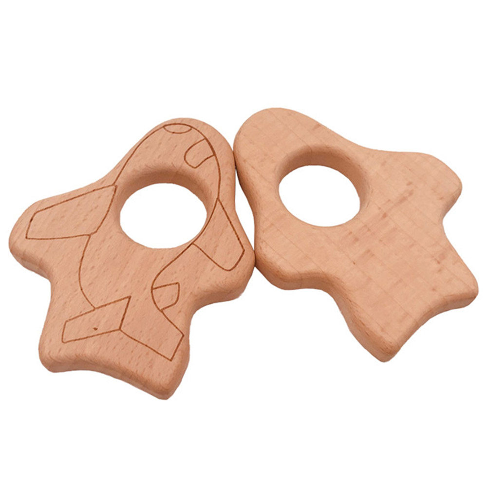 2個入り 飛行機型ベビー歯固め 安全な天然素材製 歯磨きツー - Baby Products Natural のレビューと価格