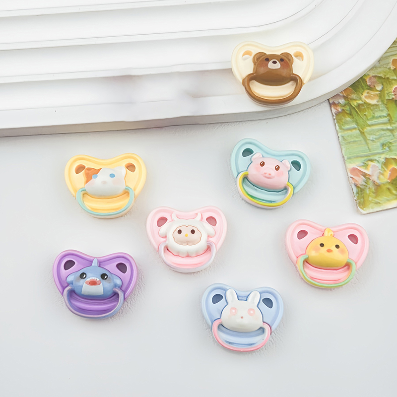 ホットセール。10個入り。可愛いミニドール用おしゃぶり。プレ - Baby Products Discount のレビューと価格