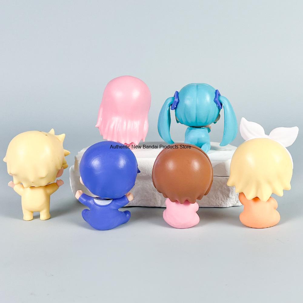 6 ピース/セットアニメ初音ミク q バージョンかわいいベビ - Baby Q Products のレビューと価格