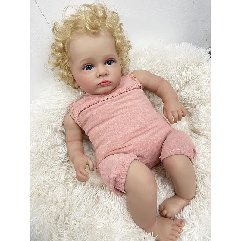 55CMのリボーンドール、幼児の赤ちゃん人形トゥッティ、ゴー - Baby Products For Curly Hair のレビューと価格