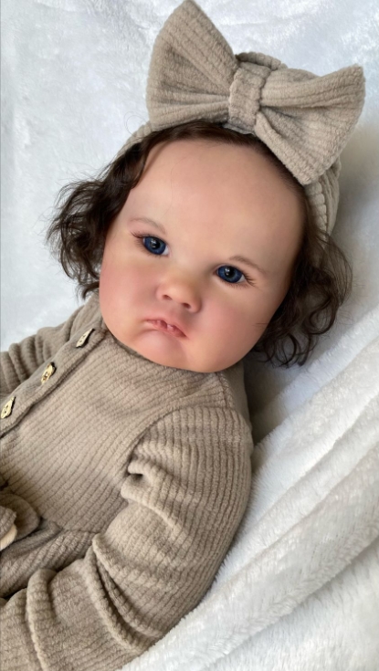 NPK 24インチ ハンドメイド 未完成 リボーンドールキッ - Baby Products For Curly Hair のレビューと価格