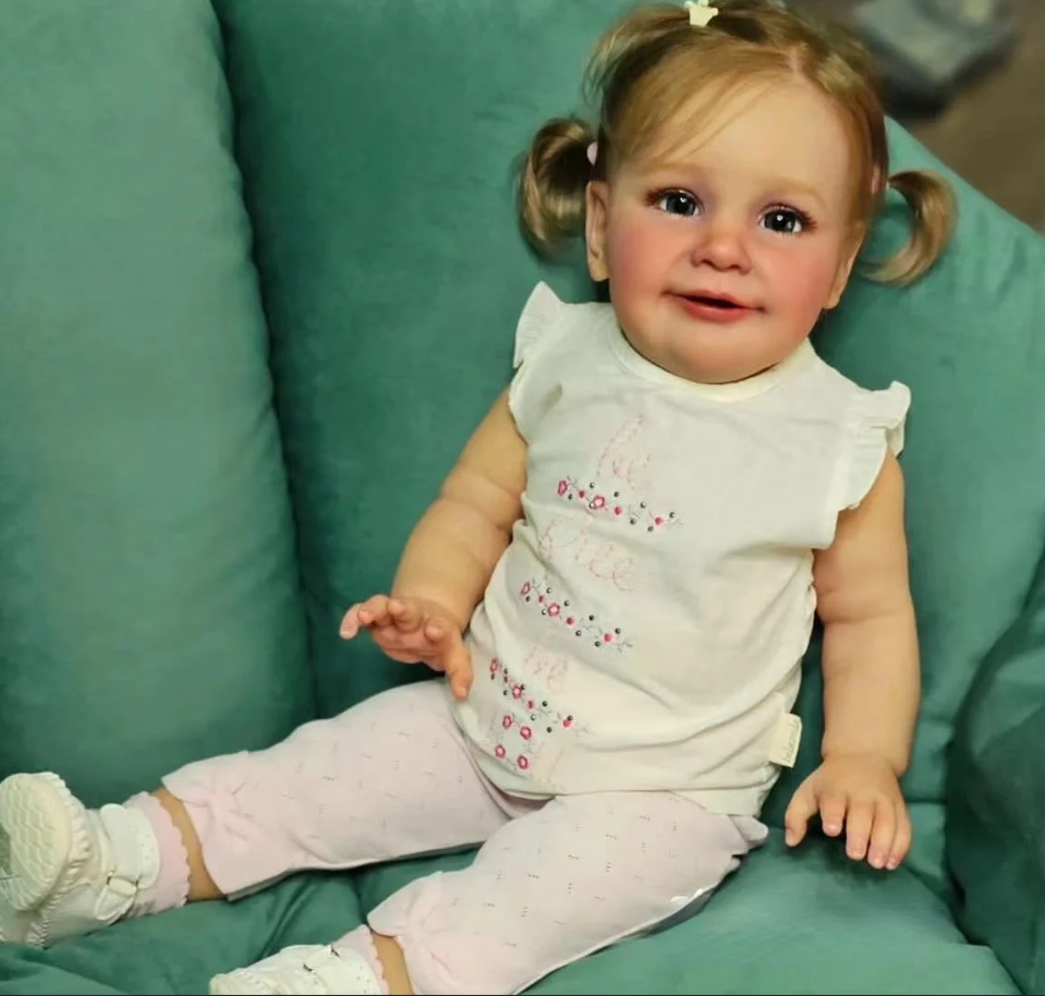 NPK 24インチ未完成人形パーツ 塗装済み リボーンベビー - Baby Products For Curly Hair のレビューと価格