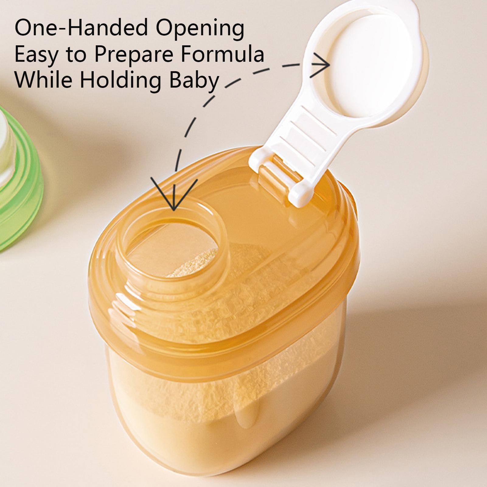 フォーミュラディスペンサー ポータブル粉ミルク容器 気密密封 - Baby Products Storage Box のレビューと価格