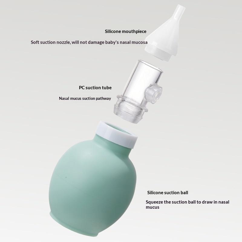 柔らかい鼻吸引器赤ちゃん用逆流防止鼻吸盤新生児真空鼻クリーナ - Nasal Aspirator のレビューと価格