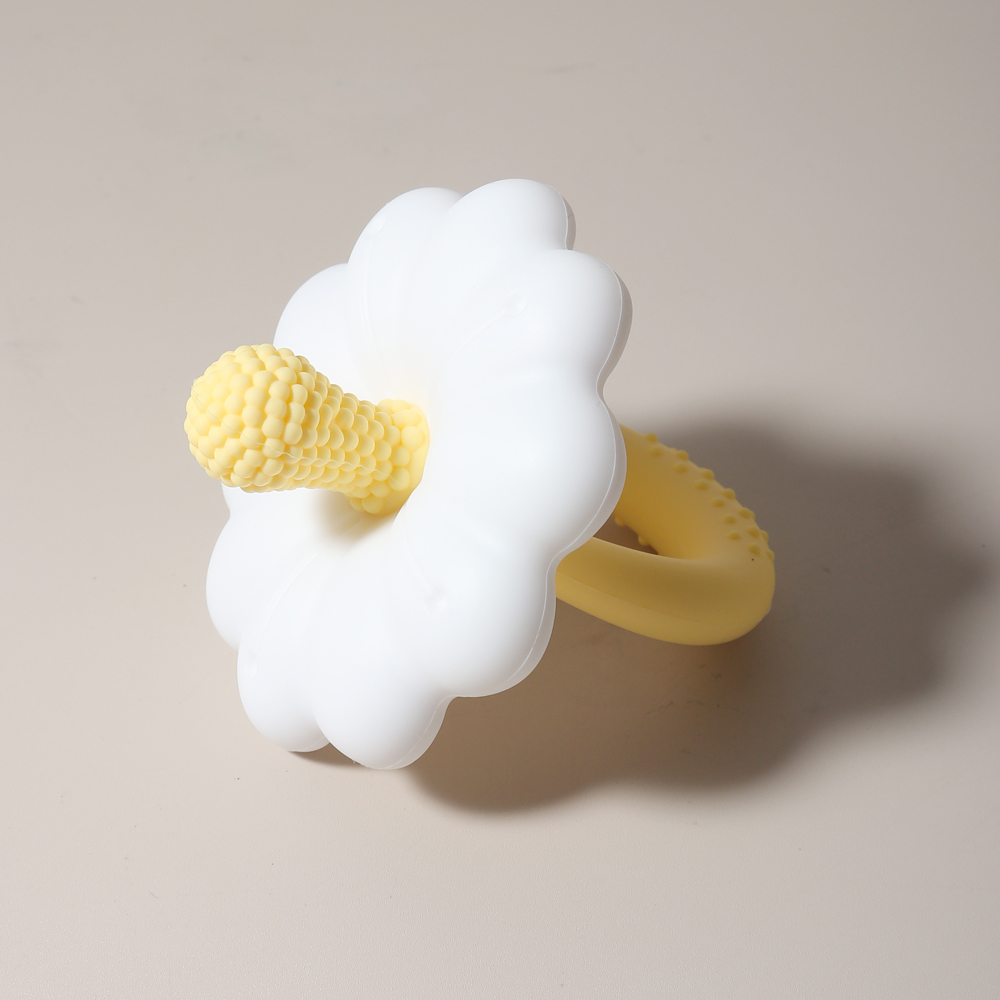 2026年ホットセール 赤ちゃん用花型歯固め シリコンおしゃ - Baby Products Discount のレビューと価格