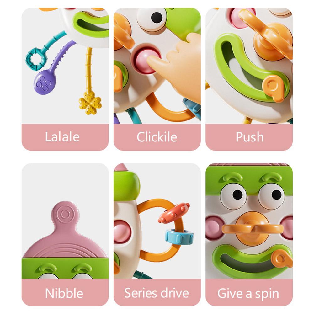 ベビープルストリングアクティビティおもちゃモンテッソーリ感覚 - Baby Products Natural のレビューと価格